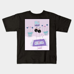 Kids Visiting Stick Figure Kids T-Shirt